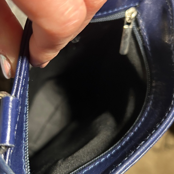 The Sak Midnight Blue Leather Crossbody Bag - Picture 5 of 5